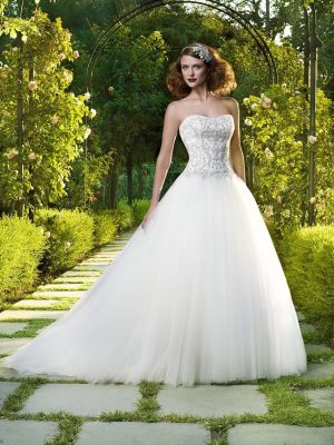 Casablanca Style 2071 Ball Gown Handmade wedding dresses USA