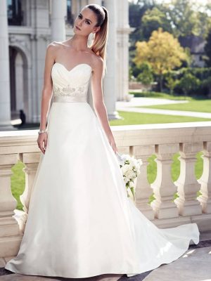 Casablanca Style 2089 A Line Wedding Gown
