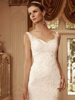 Casablanca Style 2099 Trumpet Wedding Gown