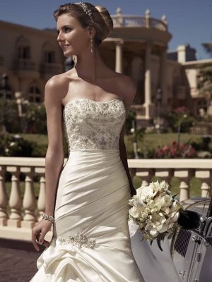Casablanca Style 2104 Mermaid Wedding Dress