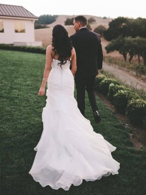 Casablanca Style 2107 Mermaid Custom wedding dresses San Diego