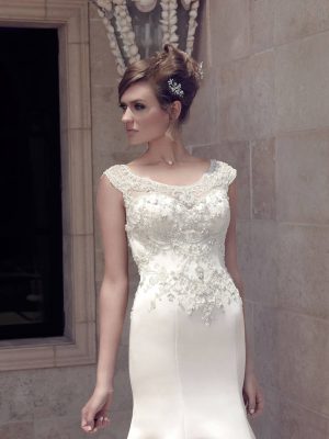 Casablanca Style 2141 Fit and Flare Wedding Dress shop