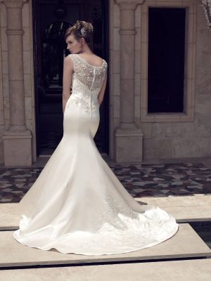 Casablanca Style 2141 Fit and Flare Wedding Gown
