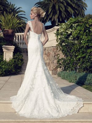 Casablanca Style 2144 A Line Ethereal wedding dresses