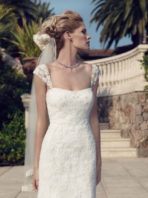 Casablanca Style 2144 A Line Ethereal wedding dresses for outdoor weddings
