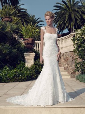 Casablanca Style 2144 A Line Luxury wedding gowns San Diego