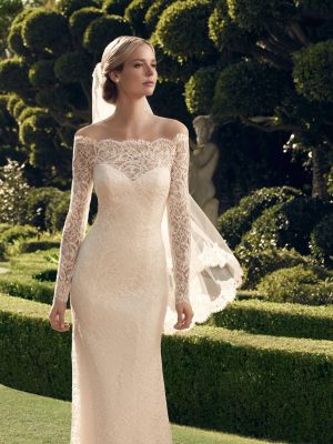 Casablanca Style 2169 Sheath Wedding Dress 1