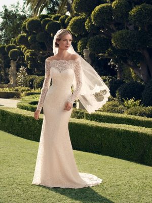 Casablanca Style 2169 Sheath Wedding Dress 2