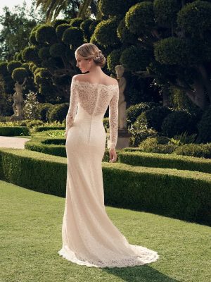 Casablanca Style 2169 Sheath Wedding Dress 3