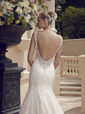 Casablanca Style 2185 Trumpet Top rated wedding dress store San Diego
