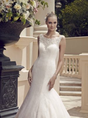 Casablanca Style 2185 Trumpet Wedding gown