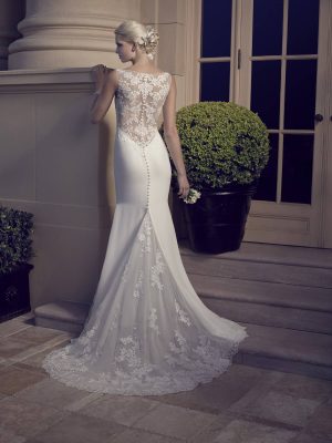 Casablanca Style 2186 Sheath Handmade wedding dresses USA
