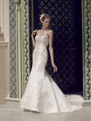 Casablanca Style 2189 A Line Wedding Dress