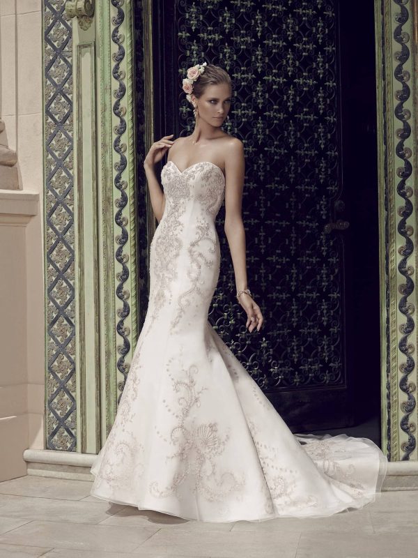 Casablanca Style 2189 A Line Wedding Dress