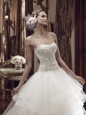 Casablanca Style 2199 Ballgown Wedding Dress