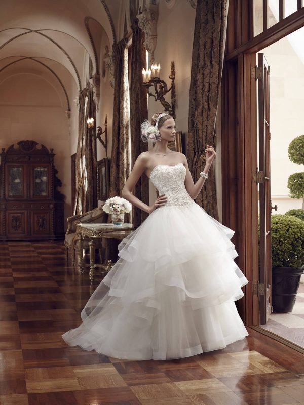 Casablanca Style 2199 Ballgown Wedding Gown