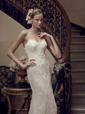 Casablanca Style 2201 Fitted A line Bridal fashion trends 2025