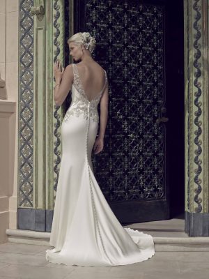 Casablanca Style 2202 Sheath Affordable wedding dresses San Diego