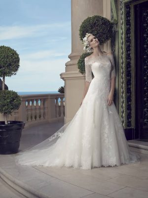 Casablanca Style 2203 Trumpet Bridal gown San Diego showroom