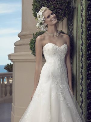 Casablanca Style 2203 Trumpet Designer wedding gowns for sale
