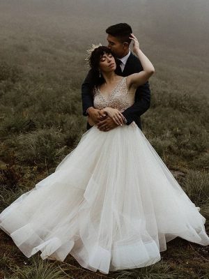 Casablanca Tori Ball Gown Affordable wedding dresses San Diego