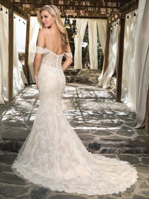 Casablanca Whitney Fit and Flare San Diego bridal fashion