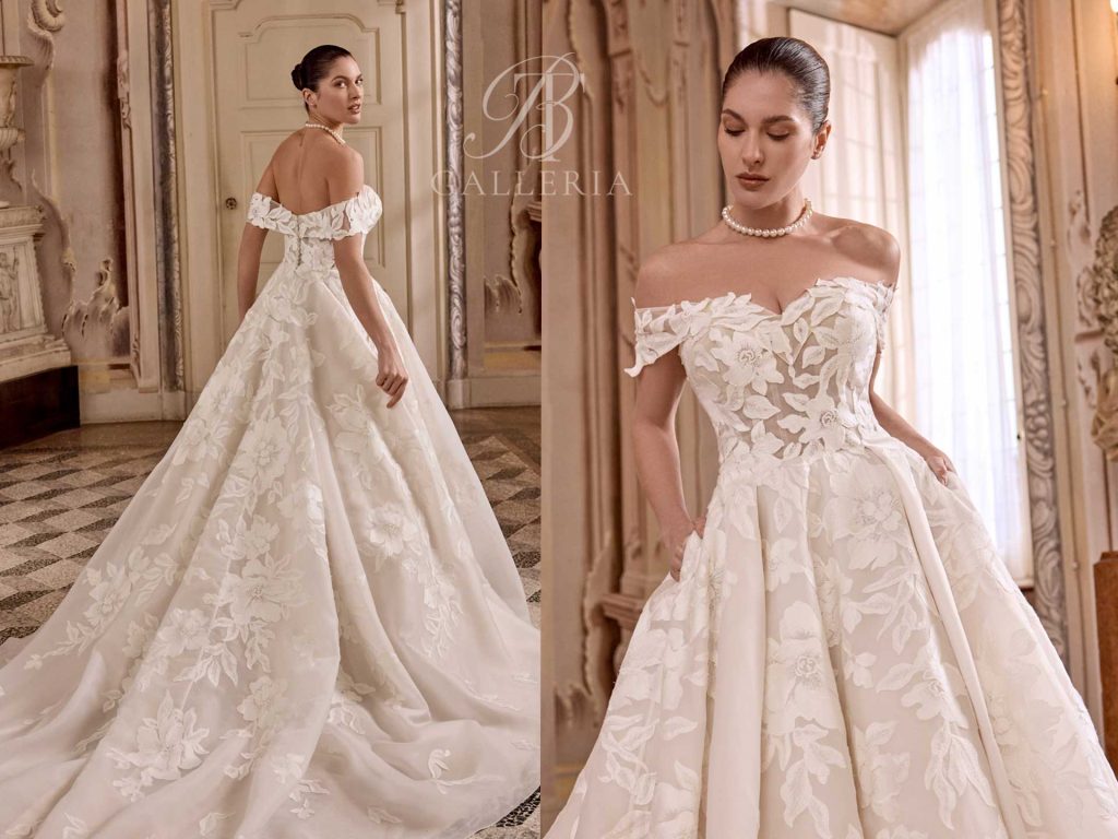 a line wedding dress