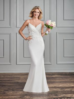 Fit and Flare wedding dress 05