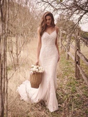 Maggie Sottero Ambreal Sheath Wedding Dress
