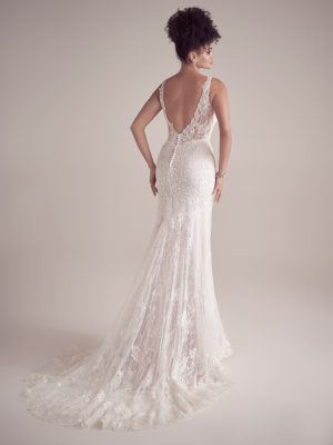 Maggie Sottero Doreen Sheath Wedding Dress 22MK931A01 Alt4 MV 1