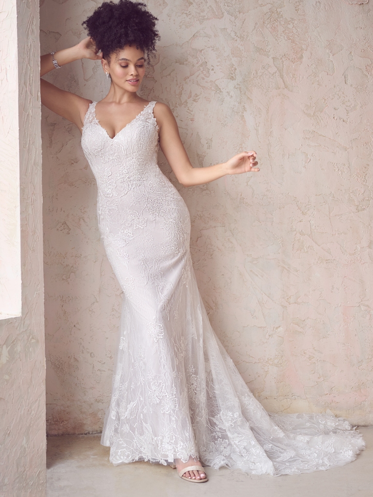 Maggie Sottero Doreen Sheath Wedding Dress 22MK931A01 Main MV 1