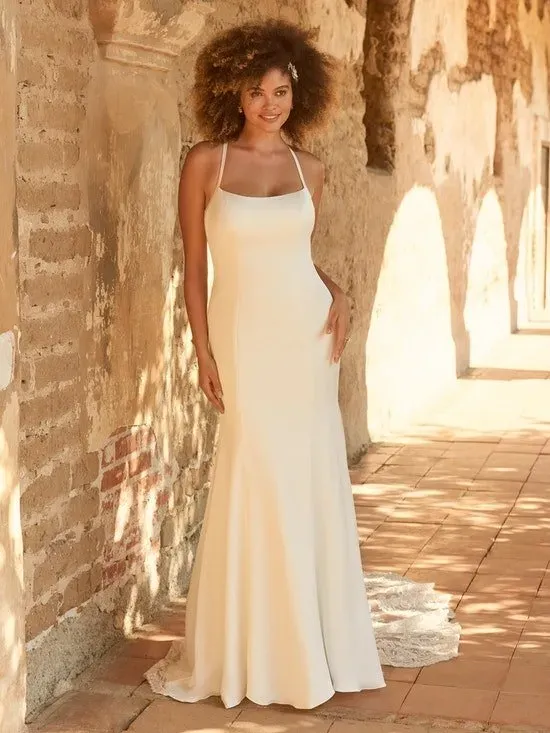 Maggie Sottero Elijah sheath Where to buy a wedding dress in San Diego