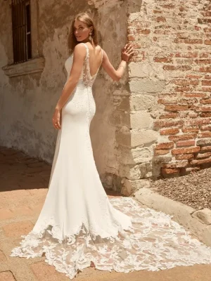 Maggie Sottero Mayuri Fit and Flare Handmade wedding dresses USA