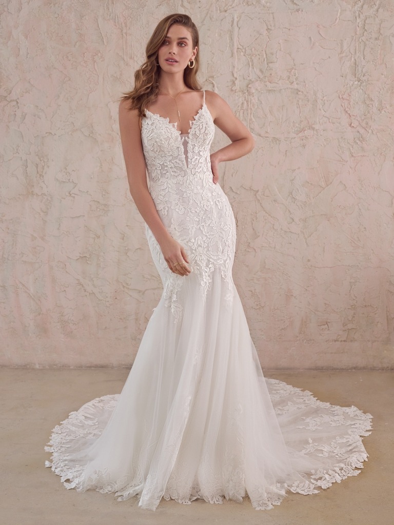 Maggie Sottero Penelope Fit and Flare Couture wedding dresses USA