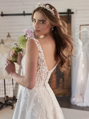 Maggie Sottero Tiffany A line Bridal boutique San Diego