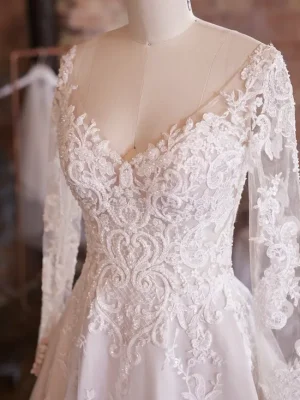 Maggie Sottero Tiffany A line Wedding dresses in San Diego