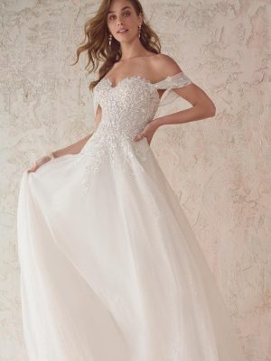 Maggie Sottero Artemis A Line Wedding Dress 22MS921A01 Alt4 IV