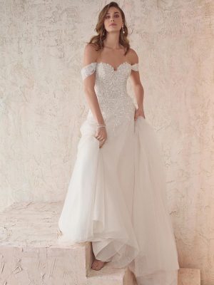 Maggie Sottero Artemis A Line Wedding Dress 22MS921A01 Main IV