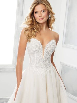 Morilee Belle ball gown Unique wedding dress