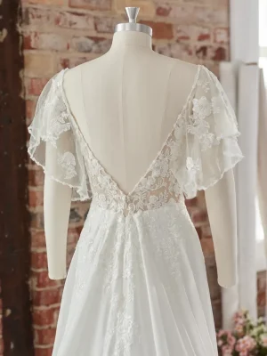 Primrose Romantic lace wedding dresses 1