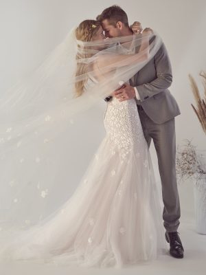 Rebecca Ingram Amanda Fit and Flare Wedding Dress 5