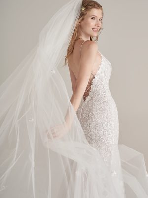 Rebecca Ingram Amanda Fit and Flare Wedding Dress 6