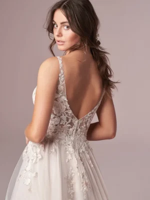 Rebecca Ingram Minerva A Line Wedding Dress 2 Beach wedding dresses San Diego