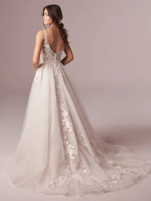 Rebecca Ingram Minerva A Line Wedding Dress 3 Wedding gown alterations San Diego