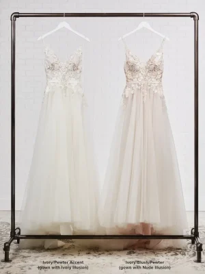 Rebecca Ingram Minerva A Line Wedding Dress 8 Wedding gown alterations San Diego