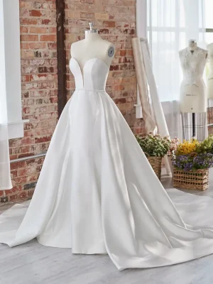 Rebecca Ingram Pippa mermaid Luxury wedding gowns San Diego