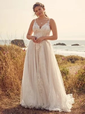 Rebecca Ingram Shauna Aline Wedding Dress 1 Bridal gown San Diego showroom