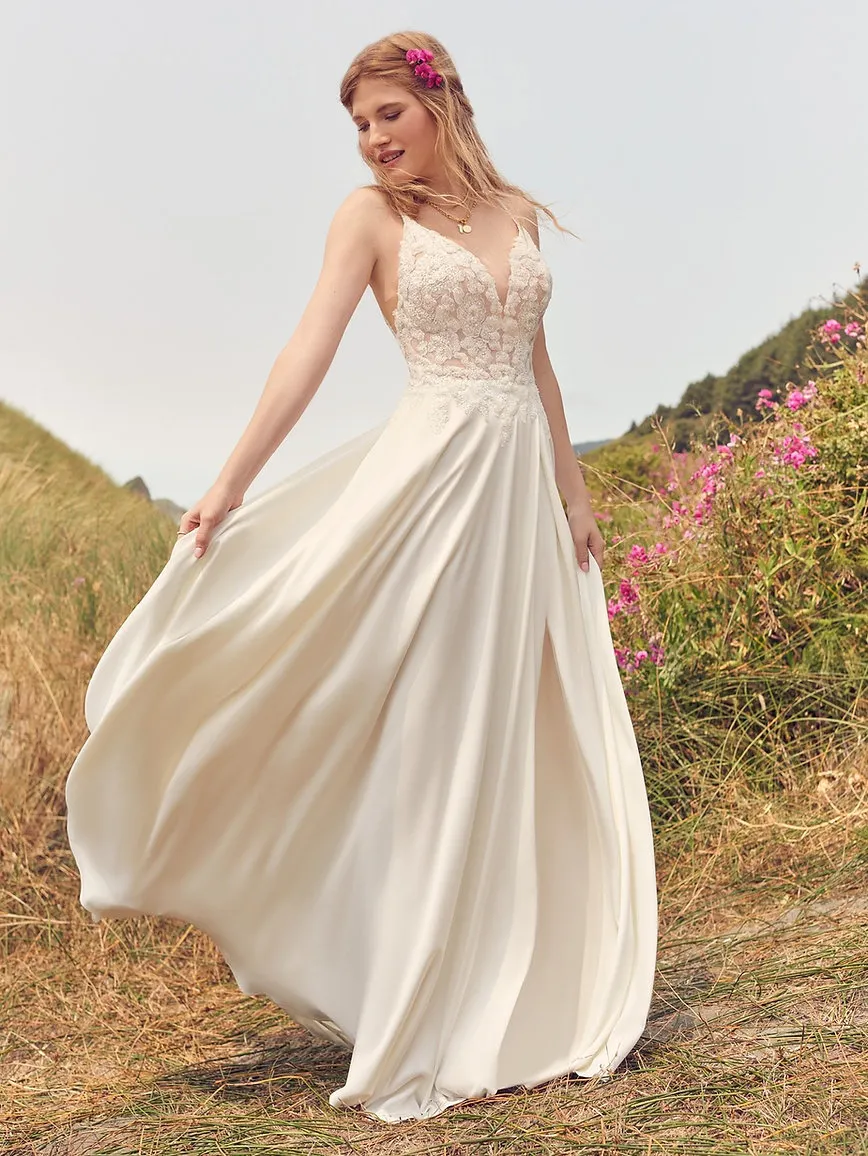 Rebecca Ingram Tilda A line Best bridal boutique in San Diego