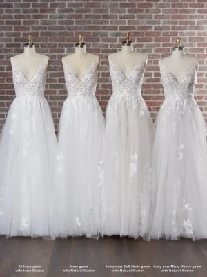 greenley lane Modern minimalist wedding dresses