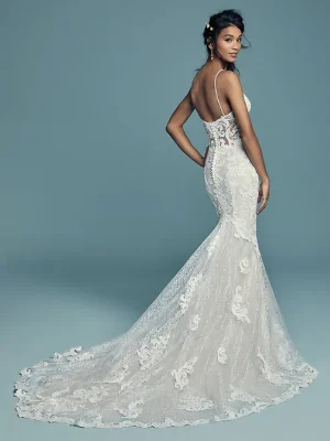 maggie sottero tuscany lynette A line Lace wedding dresses San Diego 1